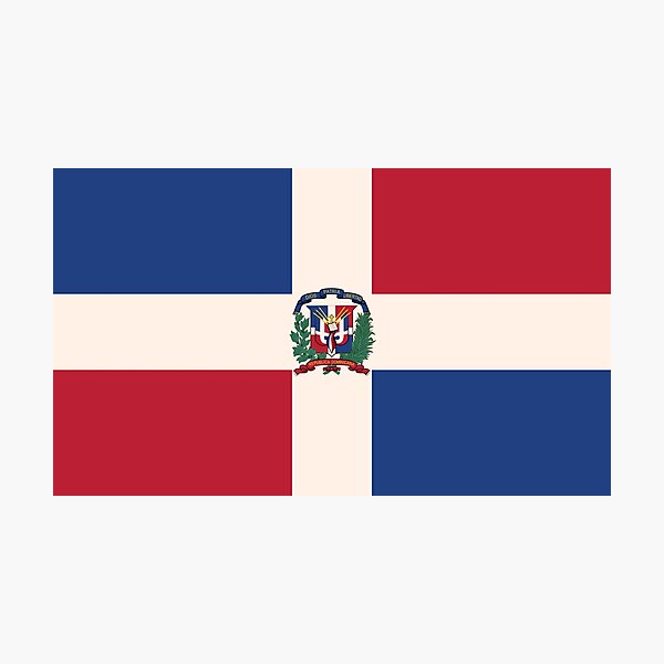 Item preview, Dominican Republic flag designed and sold by MartinRivas.
