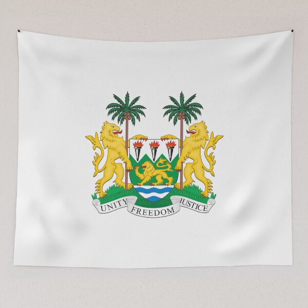 Item preview, Coat of arms of Sierra Leone  designed and sold by Yzakreativ.