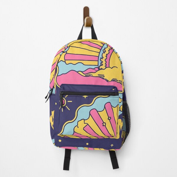 Item preview, Sun Over the Water - Shambhala - Bright Colors, Clean Lines - 60's Mod Style designed and sold by Loving Nature Gifts.