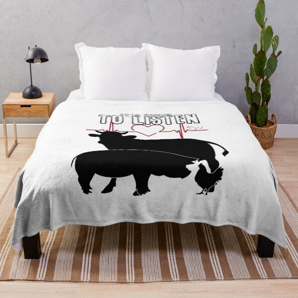 Item preview, It’s time to listen, vegan designed and sold by Haybow-Podge.