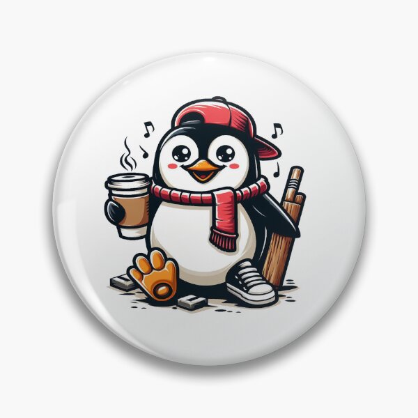 Item preview, Chill Vibes Only: Penguin Paradise designed and sold by maheart83.