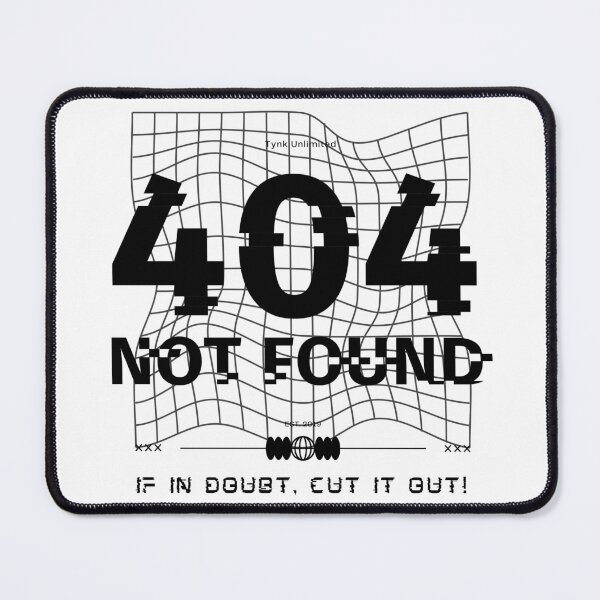 Item preview, Error 404 not found designed and sold by Mzwork ⭐⭐⭐⭐⭐.