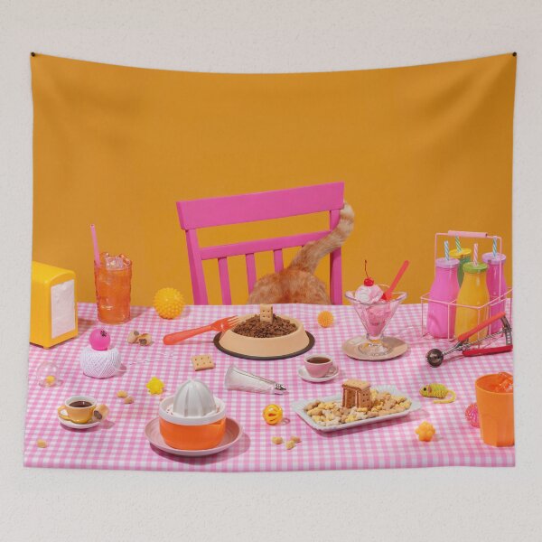 Item preview, Cat's Tea Party designed and sold by pepinodemarst.