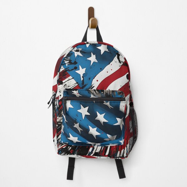 Item preview, pop art patriotic american flag digital print designed and sold by dcrc.