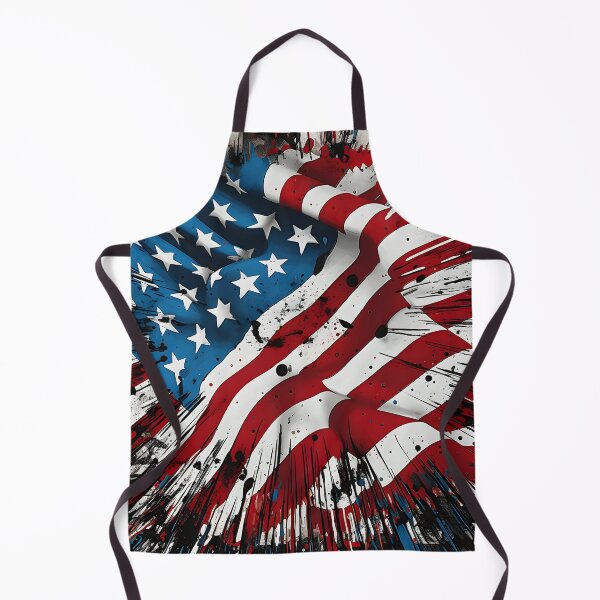 Item preview, pop art patriotic american flag digital print designed and sold by dcrc.