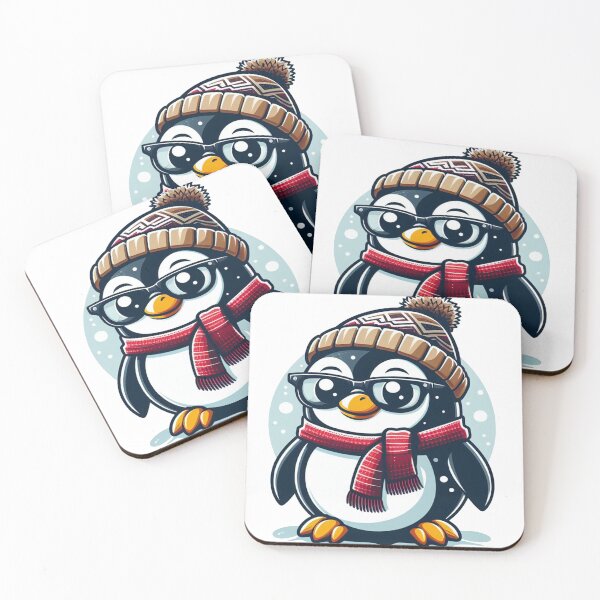 Item preview, Iceberg Hoppers: Playful Penguin Parade designed and sold by maheart83.