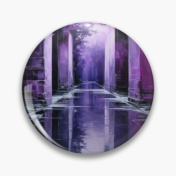 Item preview, Purple Abstract 3  designed and sold by Dawn van Doorn.