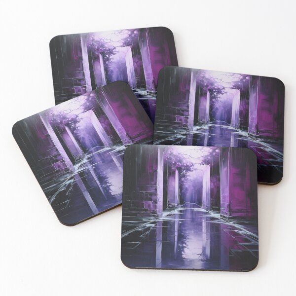 Item preview, Purple Abstract 3  designed and sold by Dawn van Doorn.