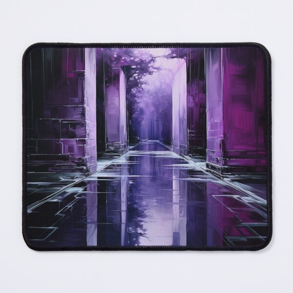 Item preview, Purple Abstract 3 designed and sold by Dawn van Doorn.