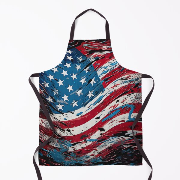 Item preview, pop art patriotic american flag digital print designed and sold by dcrc.