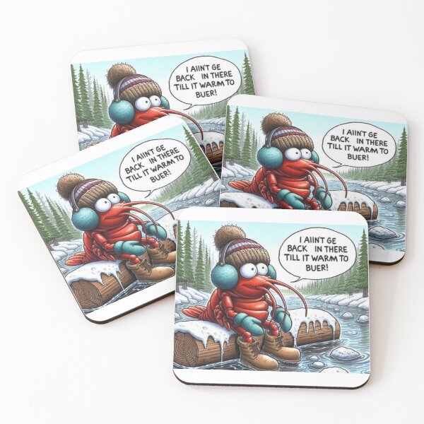 Item preview, Where crayfish hibernate. designed and sold by  ViralVisionsCreating .