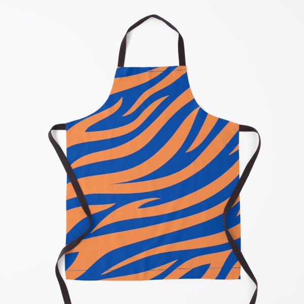 Item preview, Blue and orange striped tiger print designed and sold by CandyVenom.
