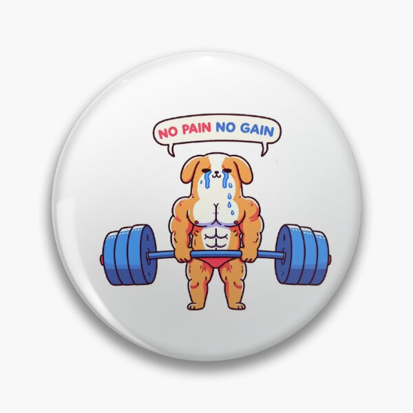 Item preview, No Pain No Gain: Muscle Dog designed and sold by LemuellTrends.