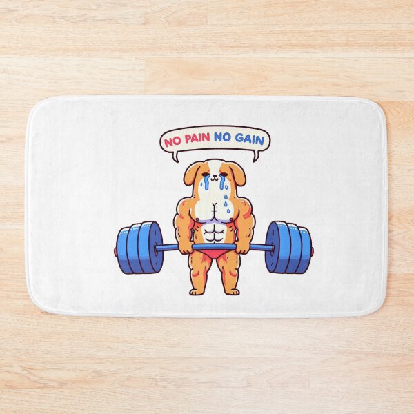 Item preview, No Pain No Gain: Muscle Dog designed and sold by LemuellTrends.