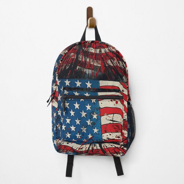 Item preview, pop art patriotic american flag digital print designed and sold by dcrc.
