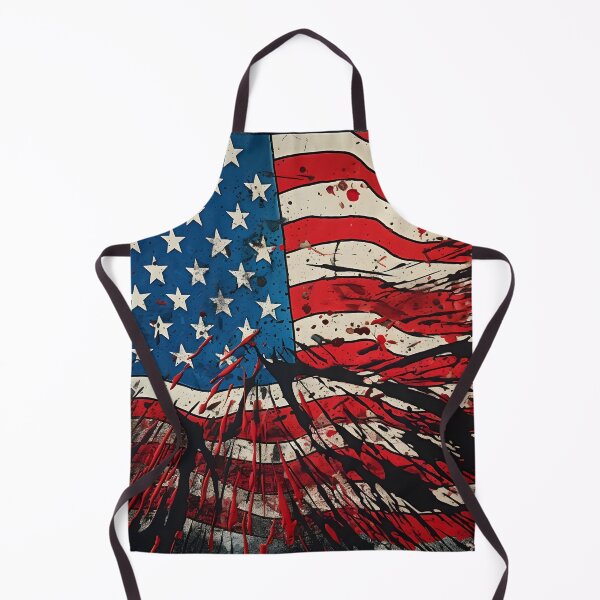 Item preview, pop art patriotic american flag digital print designed and sold by dcrc.