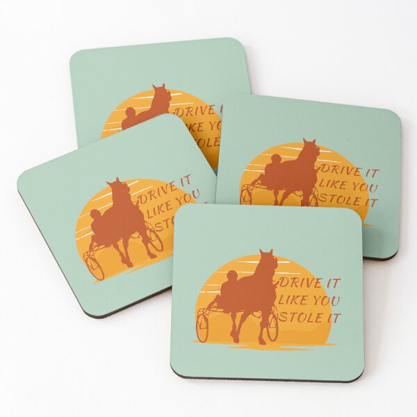 Item preview, Drive it like you stole it harness racing for horse lovers designed and sold by Lady-Frost.