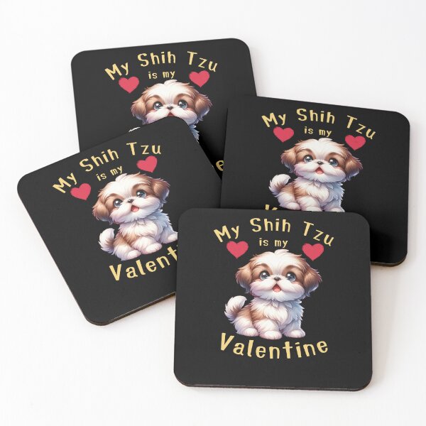 Item preview, My Shih Tzu is my Valentine designed and sold by RedStormCrafts.