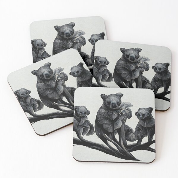 Item preview, Alien Koalas Study Z7 designed and sold by DeadWise.