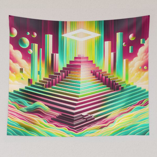 Item preview, Pyramid Waves designed and sold by ArtKanten.