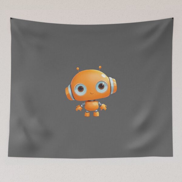 Item preview, Happy robo designed and sold by ElderDruidArt.