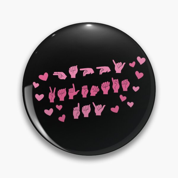 Item preview, ASL Happy Valentine's Day III designed and sold by Lemon Pepper.