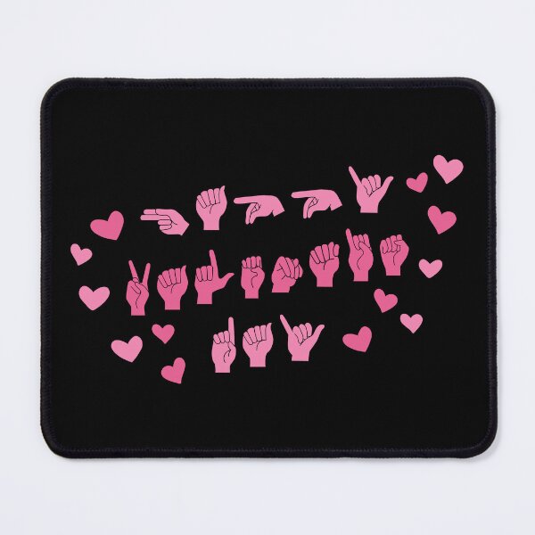 Item preview, ASL Happy Valentine's Day III designed and sold by Lemon Pepper.