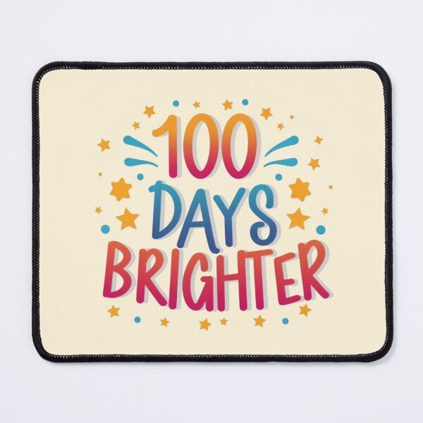 Item preview, 100th Day Of School -100 Days Brighter Happy - 100 Days Of School Teachers Kids  designed and sold by PalleteCreation.