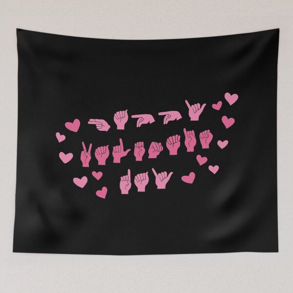 Item preview, ASL Happy Valentine's Day III designed and sold by Lemon Pepper.