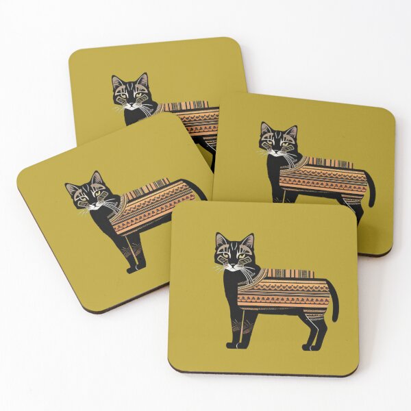 Item preview, Cat With Patterned Body designed and sold by FelisDomesticus.
