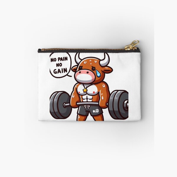 Item preview, No Pain No Gain: Muscle Bull designed and sold by LemuellTrends.