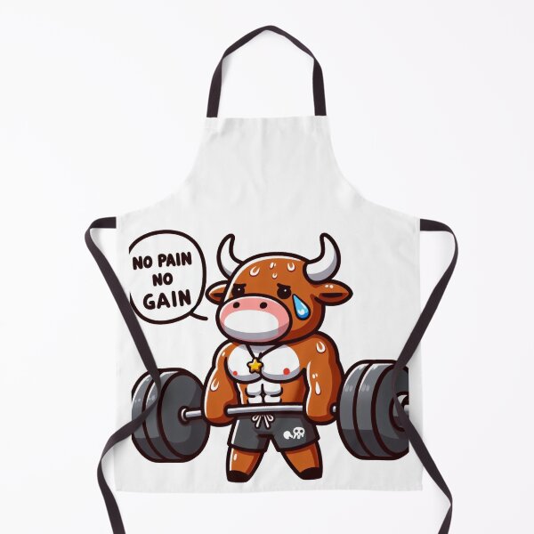 Item preview, No Pain No Gain: Muscle Bull designed and sold by LemuellTrends.