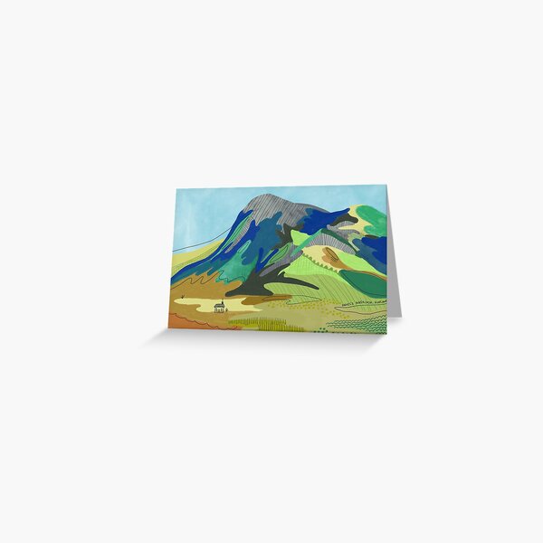 Devil's Staircase Hike, Scottish Highlands  Greeting Card