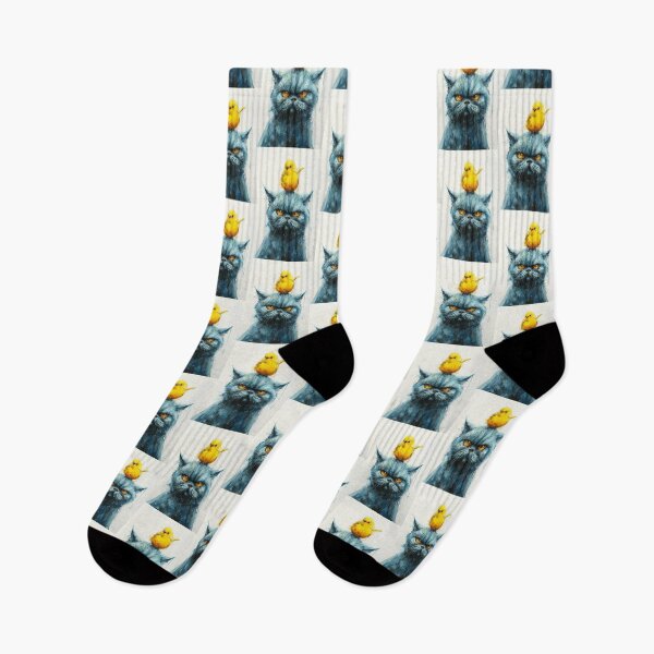 Item preview, Annoyed Cat in a Canary Hat: Minimalistic Expression designed and sold by Piotrek0001.