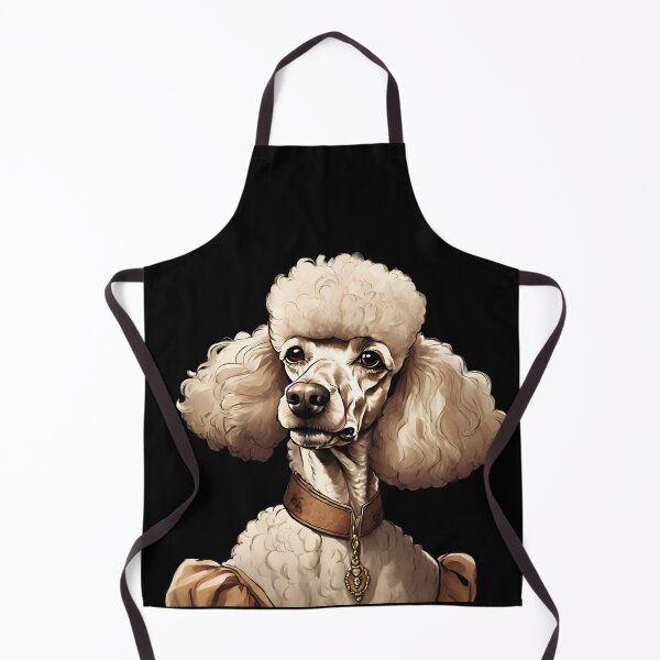 Item preview, Regal Poodle Portrait Elegant Dog Art designed and sold by ChicTrendz.