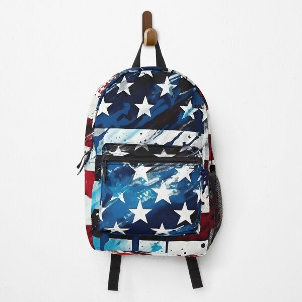 Item preview, pop art patriotic american flag digital print designed and sold by dcrc.