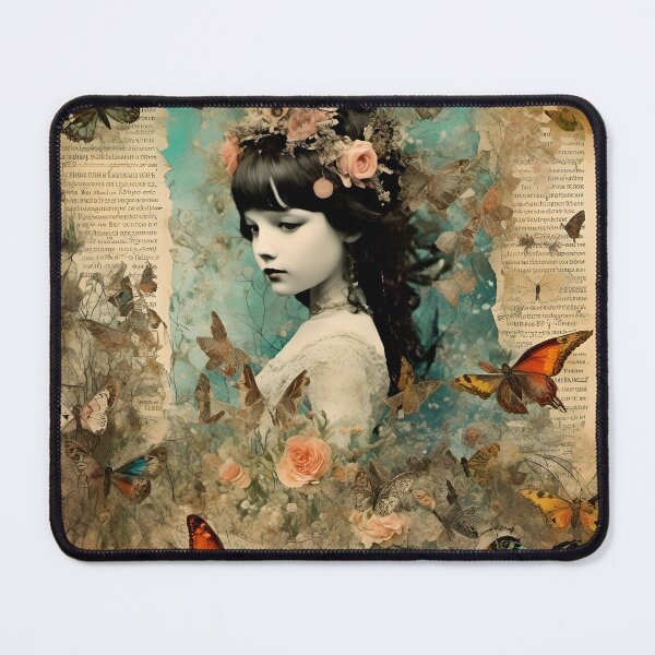 Item preview, Princess Vintage Mixed Media Collage designed and sold by Angelandspot.