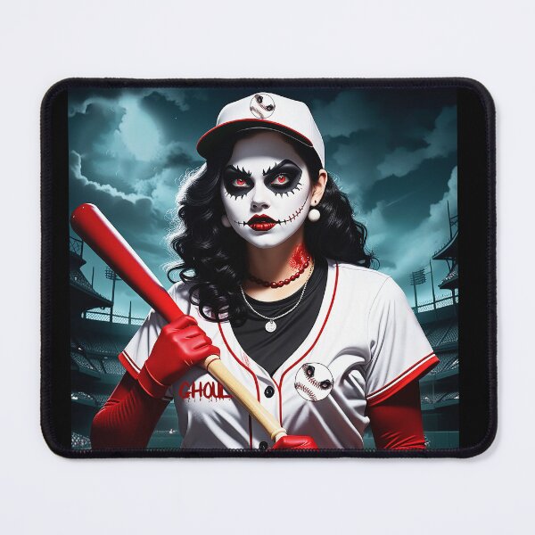 Artikelvorschau, Ghouls – Weibliches Baseballteam entworfen und verkauft von FatCatStudios.