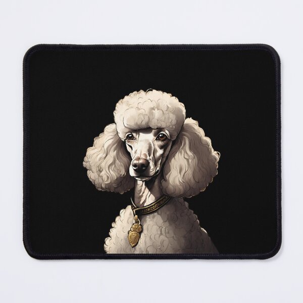 Item preview, Elegant Poodle Portrait Timeless Canine Sophistication designed and sold by ChicTrendz.