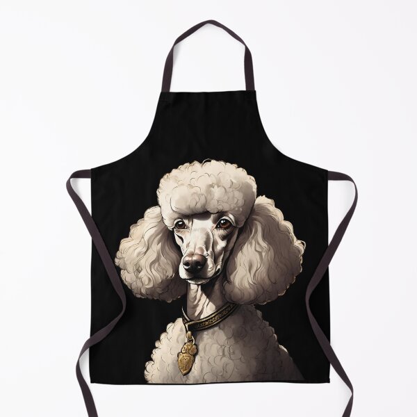 Item preview, Elegant Poodle Portrait Timeless Canine Sophistication designed and sold by ChicTrendz.