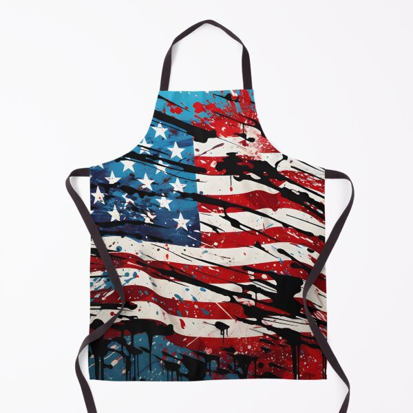 Item preview, pop art patriotic american flag digital print designed and sold by dcrc.