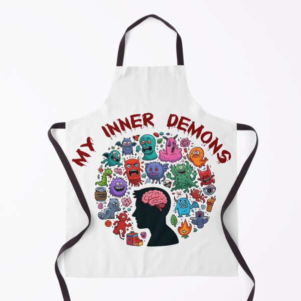 Item preview, My Inner Demons Cool Art - Funny My Inner Demons Design designed and sold by Bilalicia.