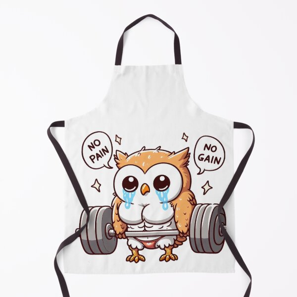 Item preview, No Pain No Gain: Muscle Owl designed and sold by LemuellTrends.