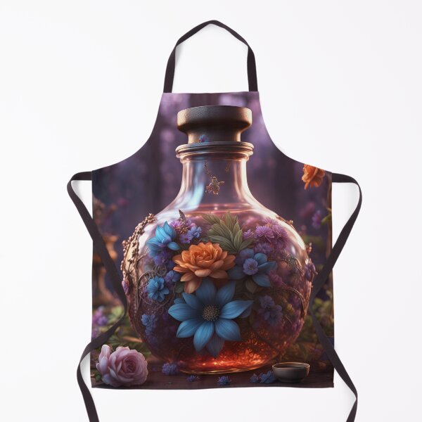 Item preview, A Fairy Potion Bottle With Flowers Inside designed and sold by MoriFantasy.