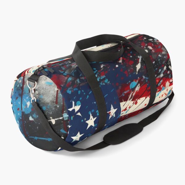 Item preview, pop art patriotic american flag digital print designed and sold by dcrc.