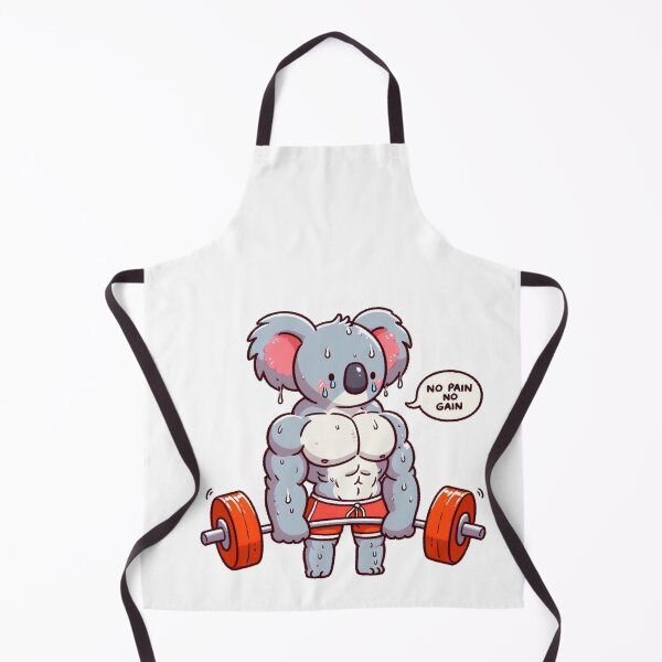 Item preview, No Pain No Gain: Muscle Koala designed and sold by LemuellTrends.