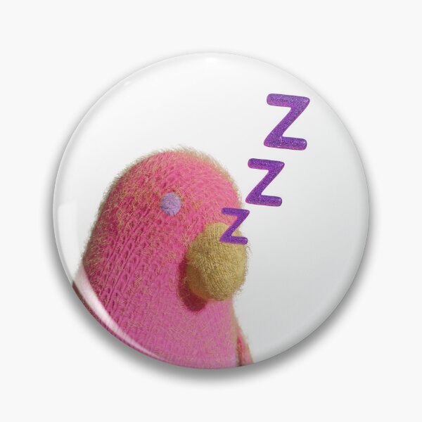 Item preview, Sleeping Worsted Parakeet designed and sold by 3DChop.