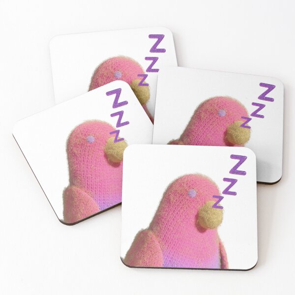 Item preview, Sleeping Worsted Parakeet designed and sold by 3DChop.