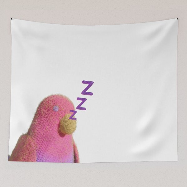 Item preview, Sleeping Worsted Parakeet designed and sold by 3DChop.