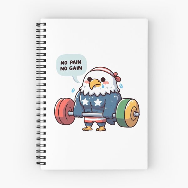 Item preview, No Pain No Gain: Muscle Eagle designed and sold by LemuellTrends.